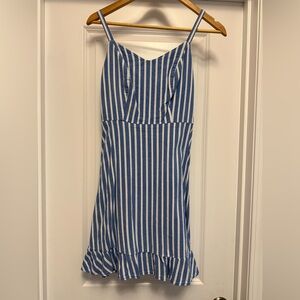 Old Navy Navy and White dress